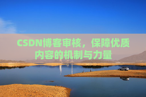 CSDN博客审核，保障优质内容的机制与力量